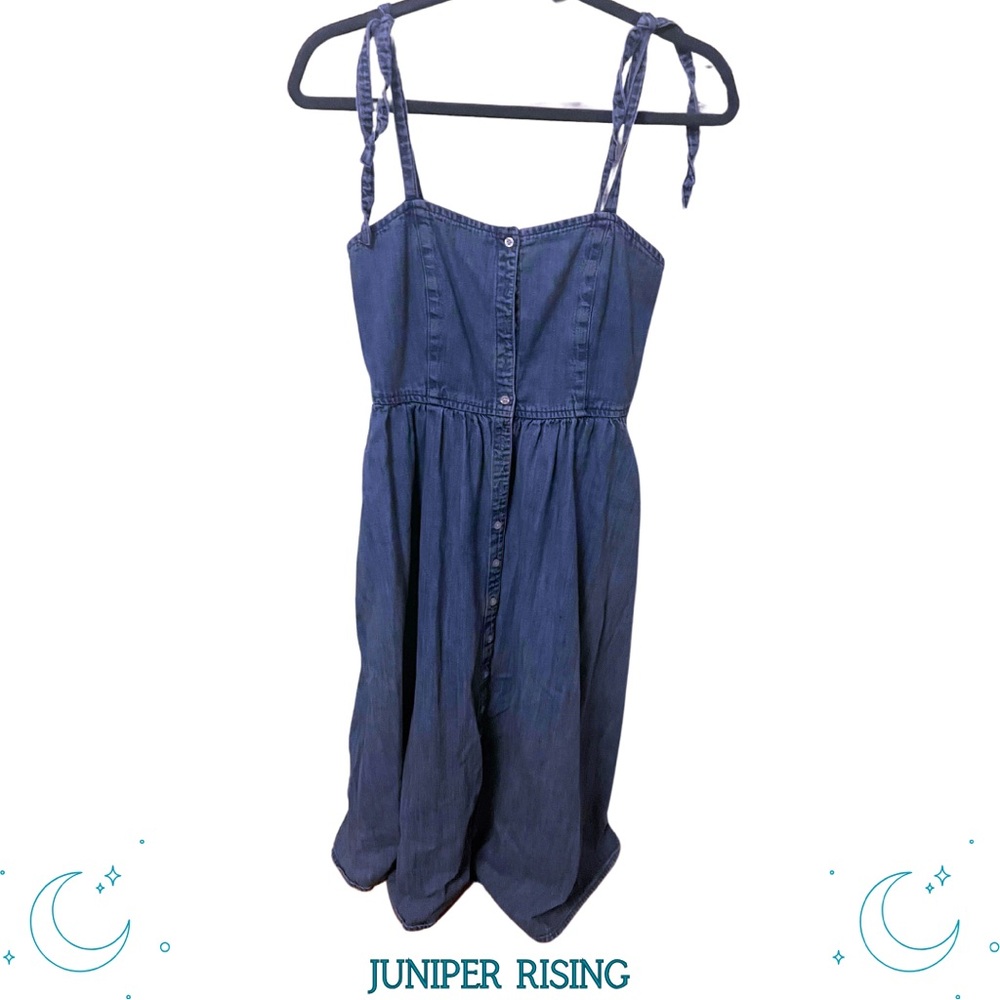 ASOS | Denim Midi-Dress | UK Size 6